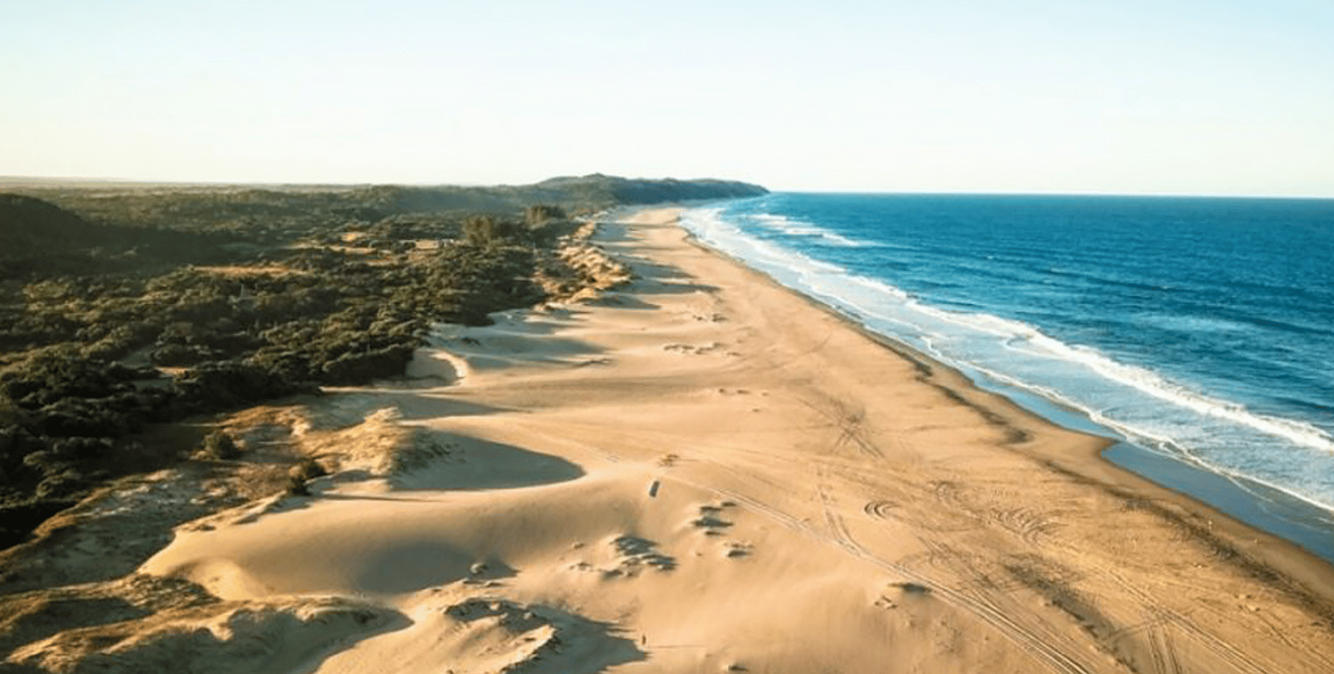 Paysages d'Afrique du Sud : Cape Vidal près de l'estuaire de Sainte Lucie